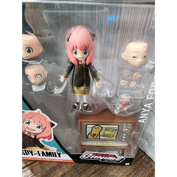 Total Anime Spy X Family Anya Forger 6.5in Action Figure Jazwares 2024 - Picture 2 of 5